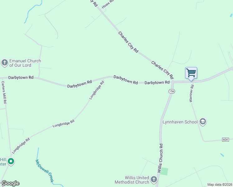 map of restaurants, bars, coffee shops, grocery stores, and more near 5871 Darbytown Road in Richmond