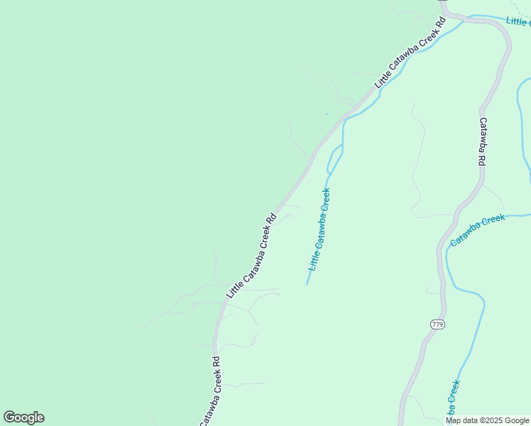 map of restaurants, bars, coffee shops, grocery stores, and more near 912 Little Catawba Creek Road in Troutville
