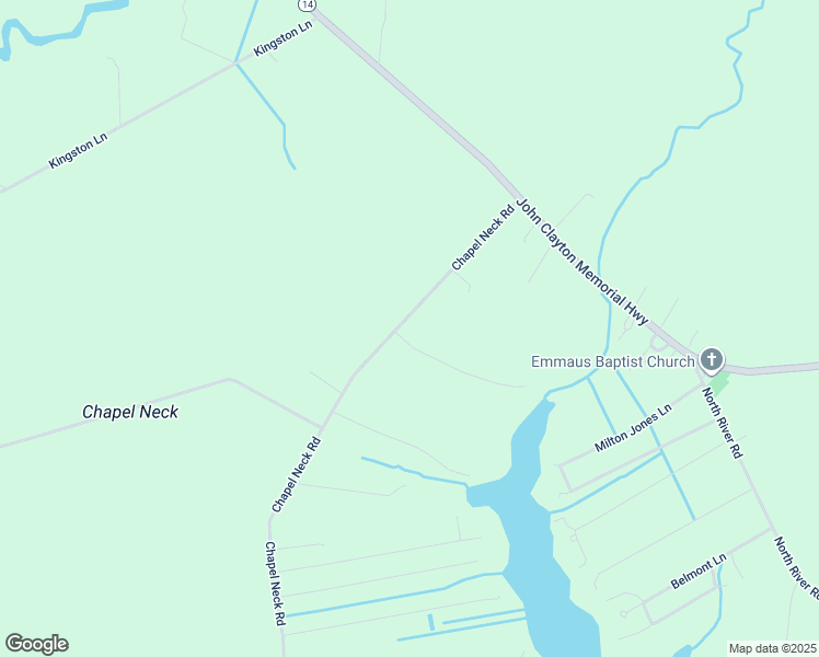 map of restaurants, bars, coffee shops, grocery stores, and more near 367 Chapel Neck Road in North