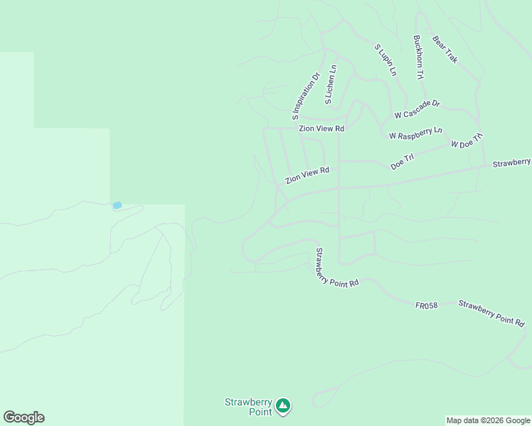 map of restaurants, bars, coffee shops, grocery stores, and more near 1350 Strawberry Point Road in Duck Creek Village