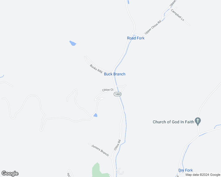 map of restaurants, bars, coffee shops, grocery stores, and more near 64 Sulphur Springs Hollow in Pikeville