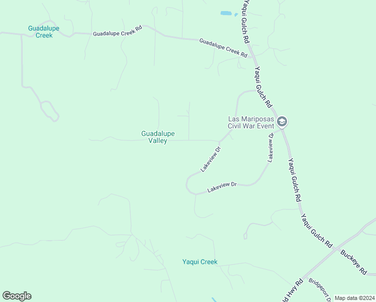 map of restaurants, bars, coffee shops, grocery stores, and more near 4120 Heritage Lane in Mariposa