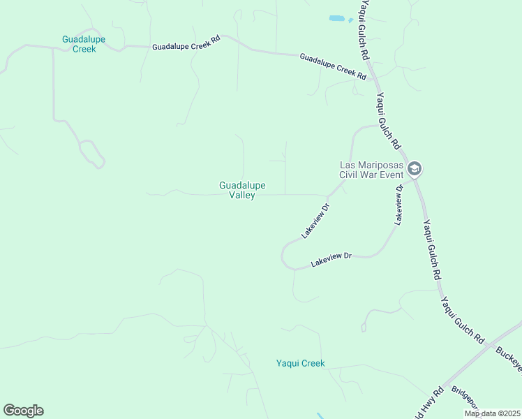 map of restaurants, bars, coffee shops, grocery stores, and more near 4110 Heritage Lane in Mariposa