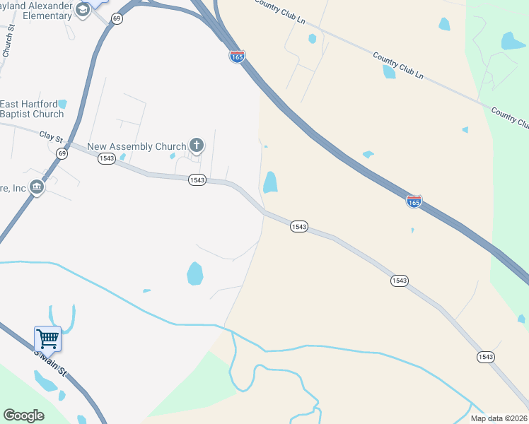 map of restaurants, bars, coffee shops, grocery stores, and more near 720 Kavanaugh Ln in Hartford