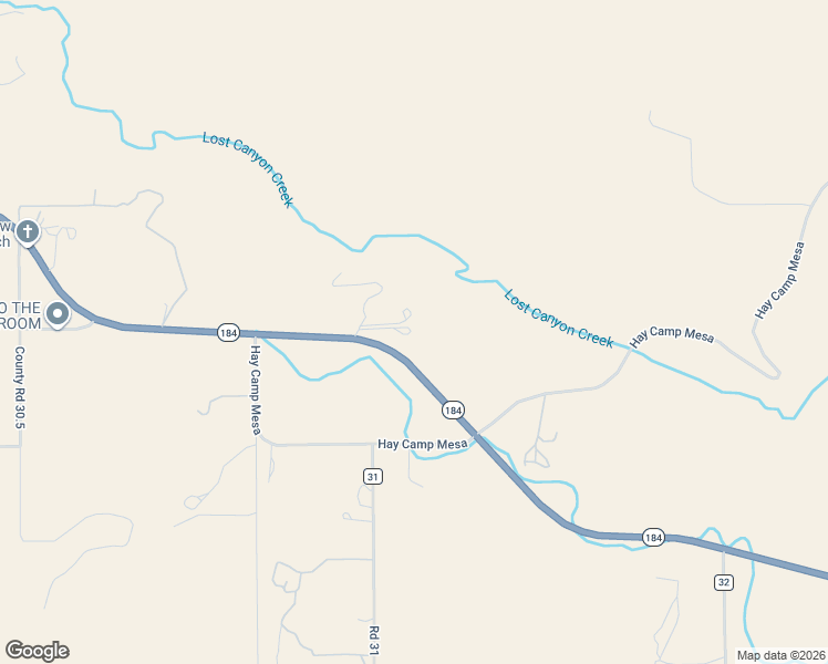 map of restaurants, bars, coffee shops, grocery stores, and more near 30981-30999 Colorado 184 in Dolores