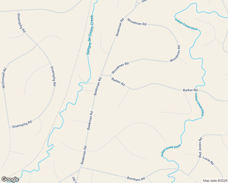 map of restaurants, bars, coffee shops, grocery stores, and more near Forester Road in Fort Garland