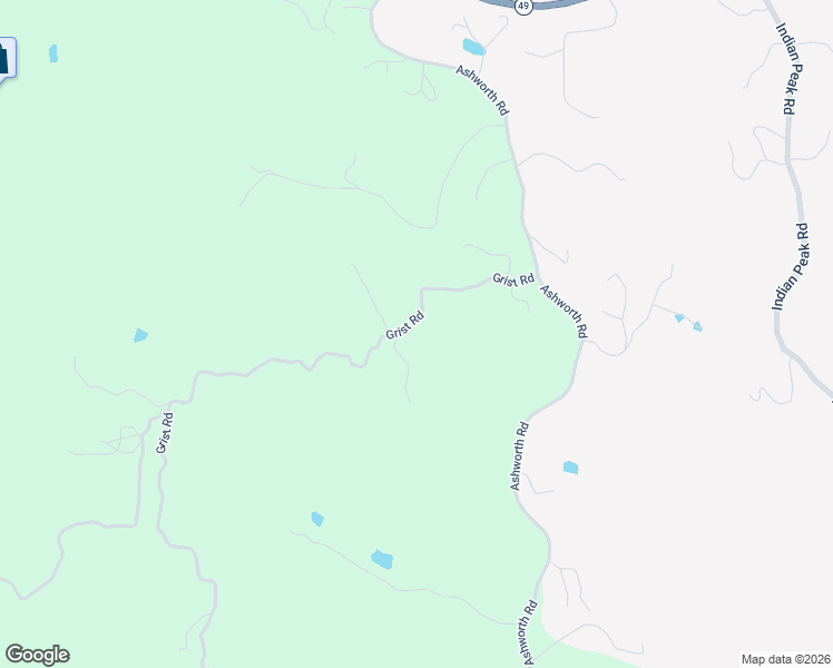 map of restaurants, bars, coffee shops, grocery stores, and more near 4297 Grist Road in Mariposa