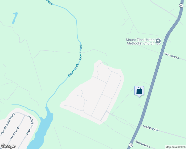 map of restaurants, bars, coffee shops, grocery stores, and more near 8500 Patrick Henry Way in Gloucester