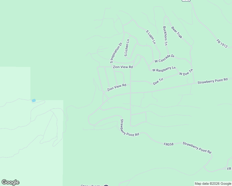 map of restaurants, bars, coffee shops, grocery stores, and more near 1245 West Artist Trail in Duck Creek Village