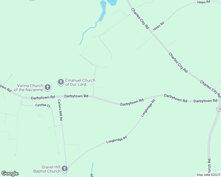 map of restaurants, bars, coffee shops, grocery stores, and more near 5600 Darbytown Road in Richmond