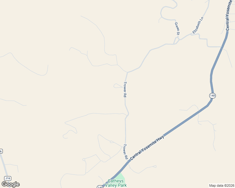 map of restaurants, bars, coffee shops, grocery stores, and more near 3105-3181 Trower Road in Catheys Valley