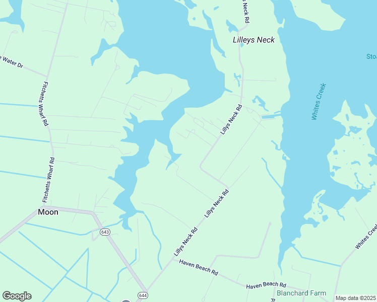 map of restaurants, bars, coffee shops, grocery stores, and more near 643 Lillys Neck Road in Moon
