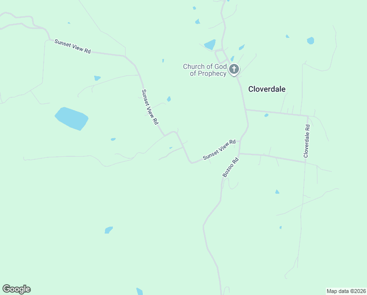 map of restaurants, bars, coffee shops, grocery stores, and more near Penelton Cemetery Road in Peterstown