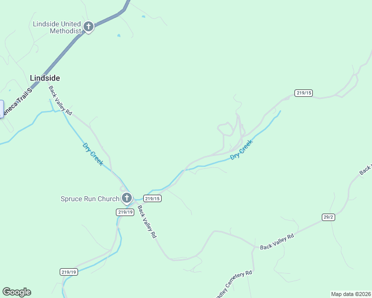 map of restaurants, bars, coffee shops, grocery stores, and more near in Lindside