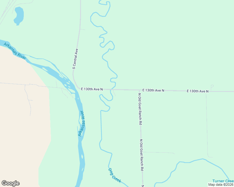 map of restaurants, bars, coffee shops, grocery stores, and more near 1425 East 130th Avenue North in Mulvane
