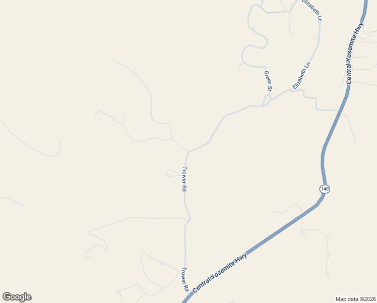 map of restaurants, bars, coffee shops, grocery stores, and more near 3105 Trower Road in Catheys Valley