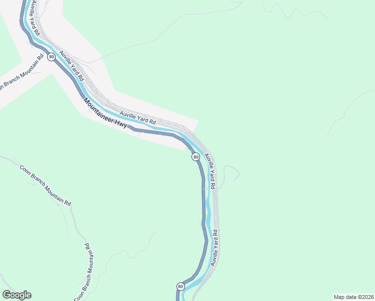 map of restaurants, bars, coffee shops, grocery stores, and more near 9919 Mountaineer Highway in Iaeger