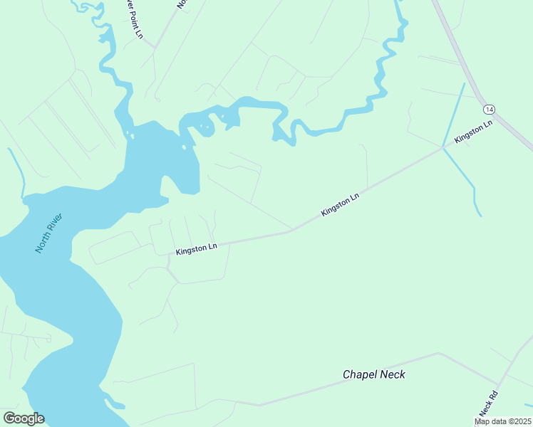map of restaurants, bars, coffee shops, grocery stores, and more near Heron Cove Lane in Mathews County