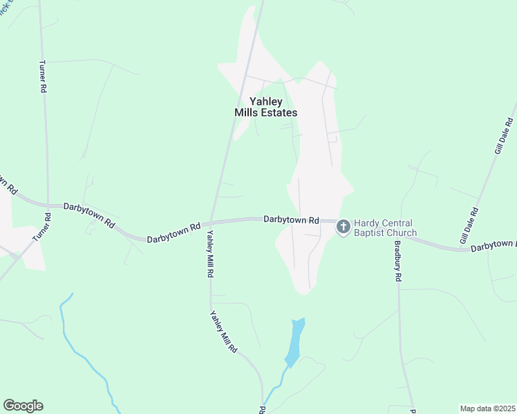 map of restaurants, bars, coffee shops, grocery stores, and more near 4510 Darbytown Road in Richmond