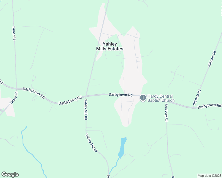 map of restaurants, bars, coffee shops, grocery stores, and more near 4510 Darbytown Road in Richmond