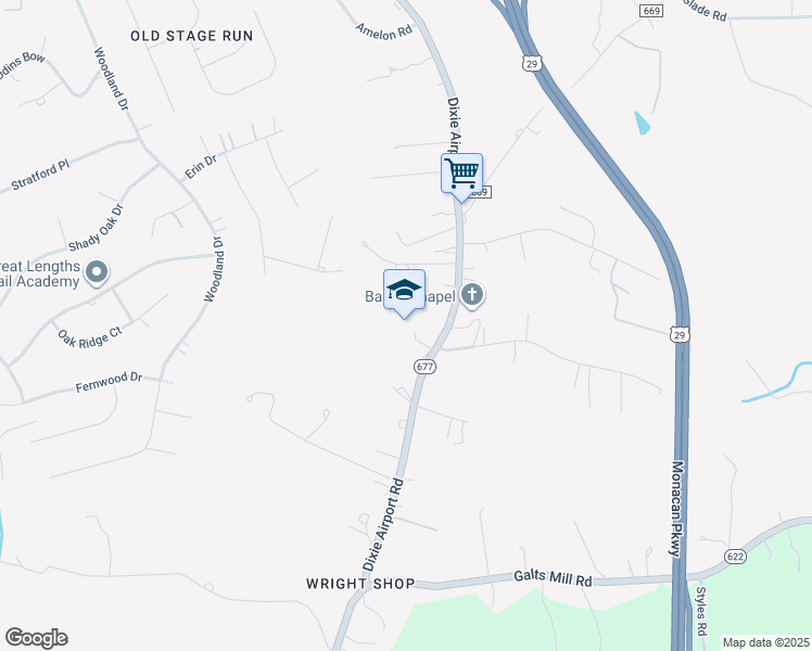 map of restaurants, bars, coffee shops, grocery stores, and more near in Madison Heights