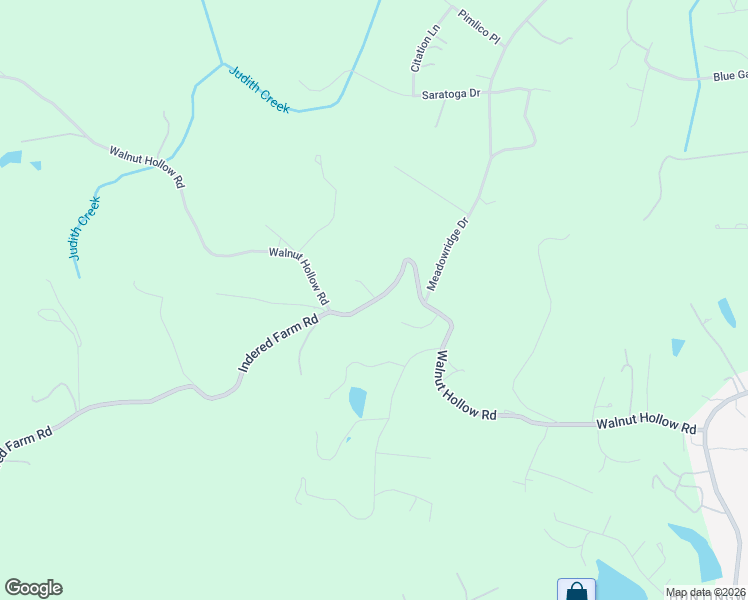 map of restaurants, bars, coffee shops, grocery stores, and more near 2153 Walnut Hollow Road in Lynchburg