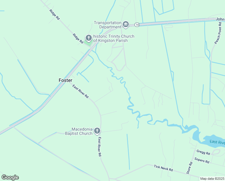 map of restaurants, bars, coffee shops, grocery stores, and more near 177 Poddery Lane in Foster
