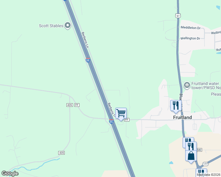 map of restaurants, bars, coffee shops, grocery stores, and more near 149 Cedar Circle in Jackson