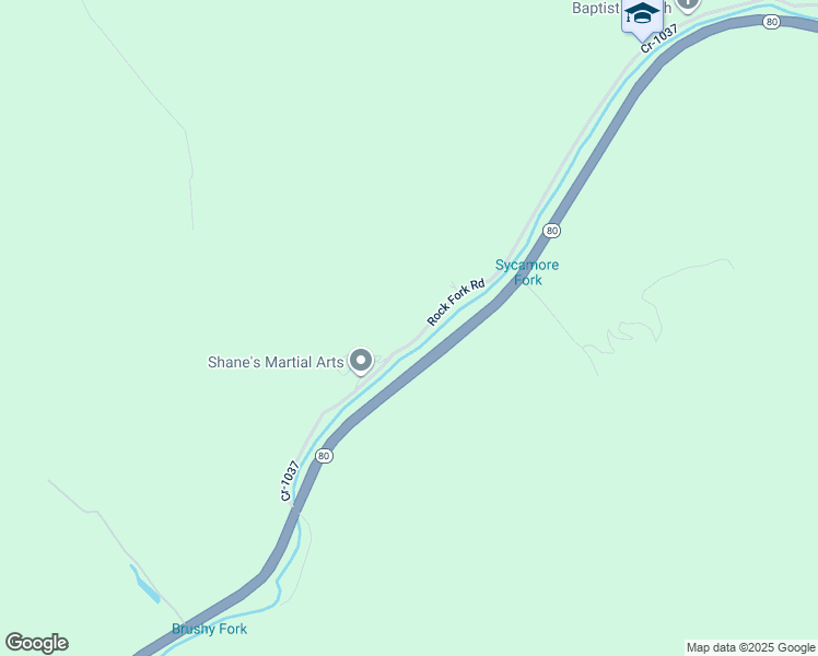 map of restaurants, bars, coffee shops, grocery stores, and more near in Garrett