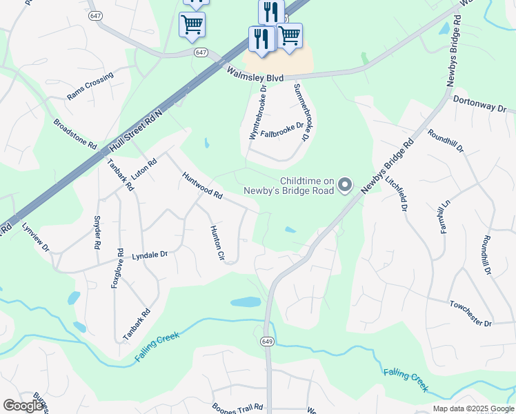 map of restaurants, bars, coffee shops, grocery stores, and more near 4011 Huntwood Road in Richmond