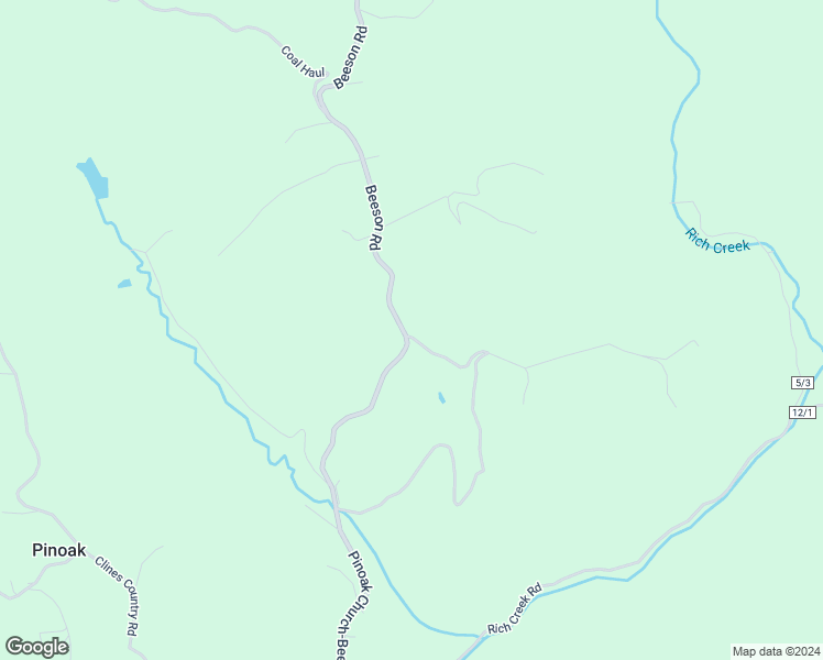 map of restaurants, bars, coffee shops, grocery stores, and more near 3140 Beeson Road in Lashmeet