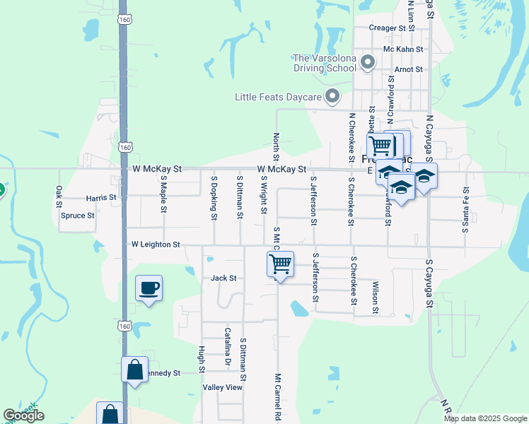 South Wright Street, Frontenac KS Walk Score