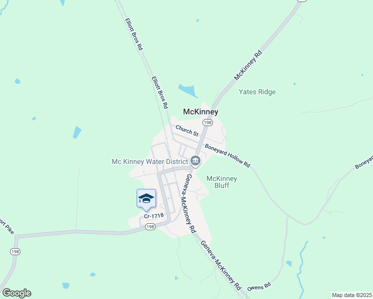 map of restaurants, bars, coffee shops, grocery stores, and more near in McKinney