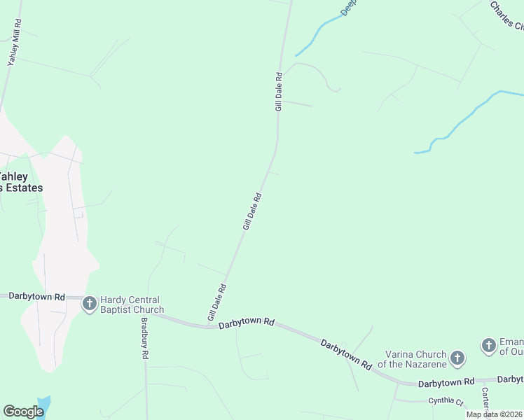 map of restaurants, bars, coffee shops, grocery stores, and more near 7651 Gill Dale Road in Richmond