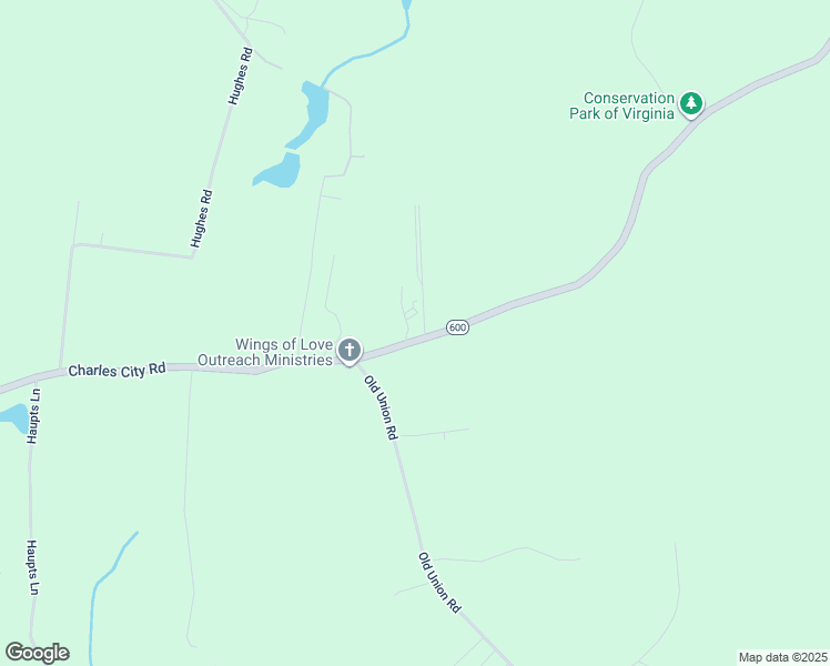 map of restaurants, bars, coffee shops, grocery stores, and more near 4440 Charles City Road in Charles City
