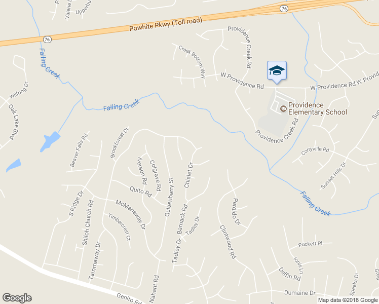 map of restaurants, bars, coffee shops, grocery stores, and more near 2806 Chislet Drive in Midlothian