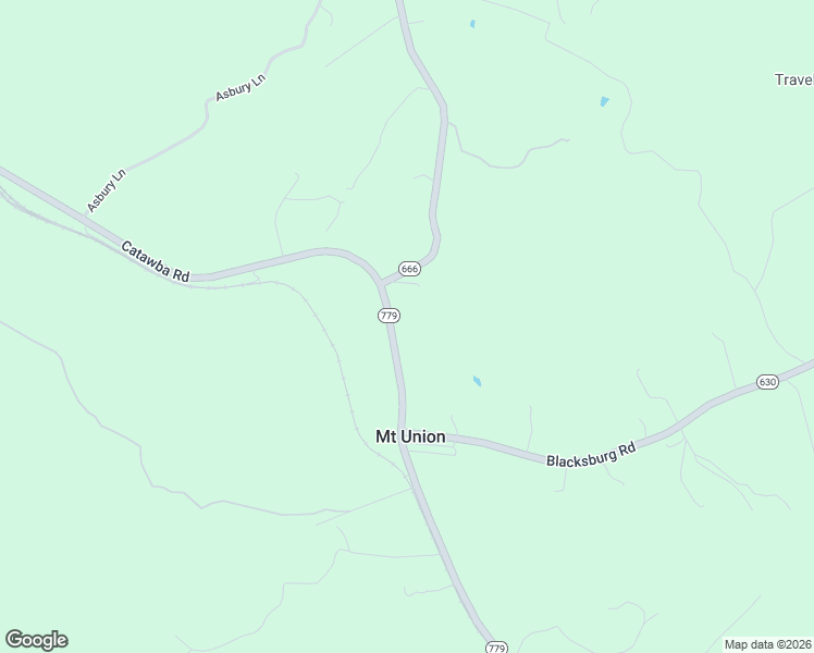 map of restaurants, bars, coffee shops, grocery stores, and more near 4868 Catawba Rd in Troutville