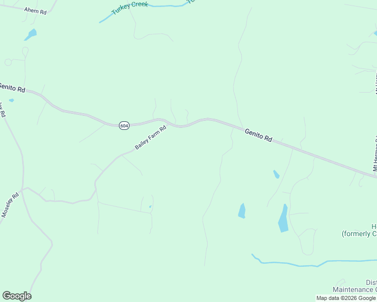 map of restaurants, bars, coffee shops, grocery stores, and more near 19101 Genito Road in Moseley