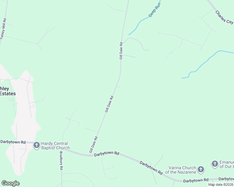 map of restaurants, bars, coffee shops, grocery stores, and more near 7651 Gill Dale Road in Richmond