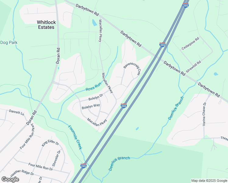 map of restaurants, bars, coffee shops, grocery stores, and more near 3316 Macallan Parkway in Henrico