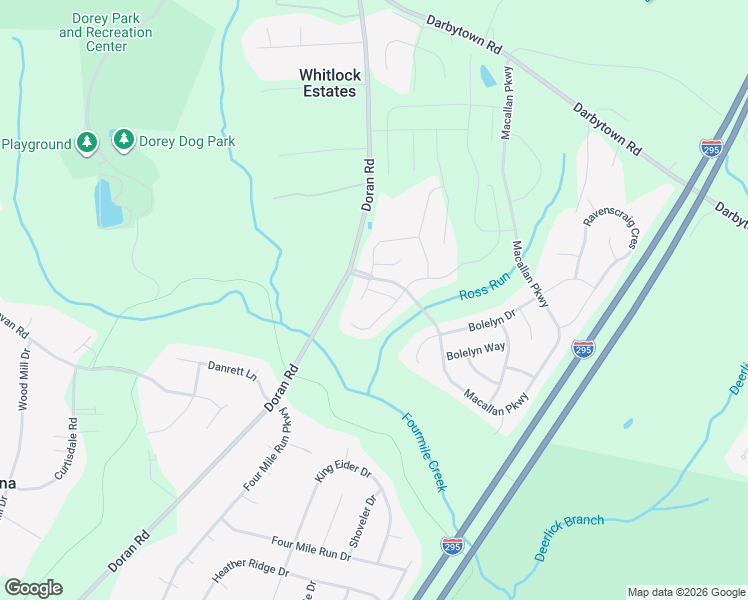 map of restaurants, bars, coffee shops, grocery stores, and more near 6820 Sir Galahad Court in Henrico