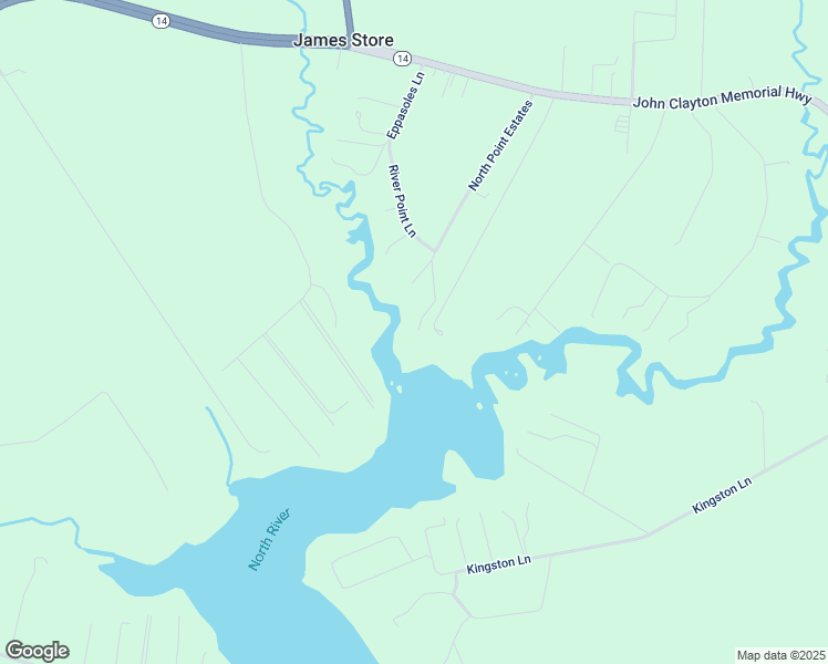 map of restaurants, bars, coffee shops, grocery stores, and more near 466 North Point Lane in North