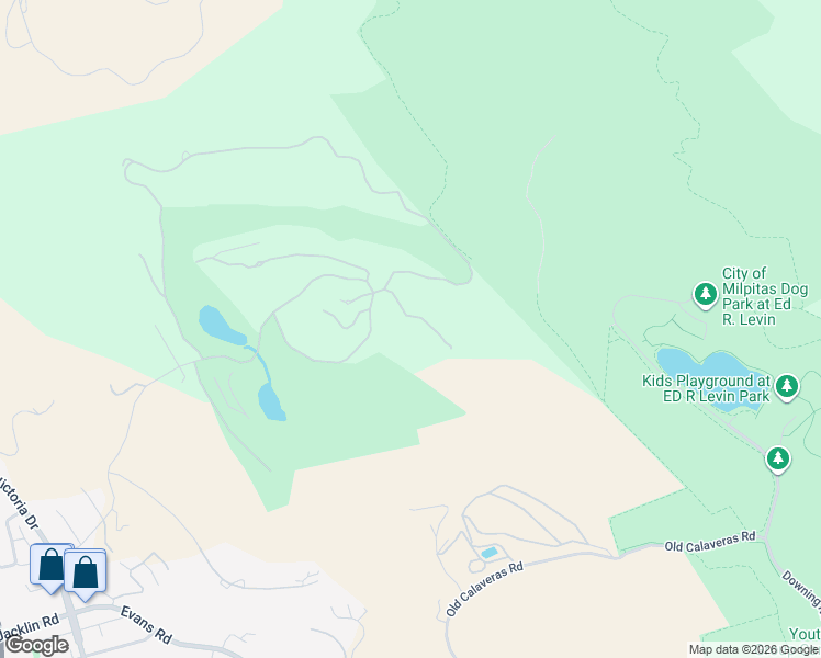 map of restaurants, bars, coffee shops, grocery stores, and more near 1394 Tularcitos Drive in Milpitas