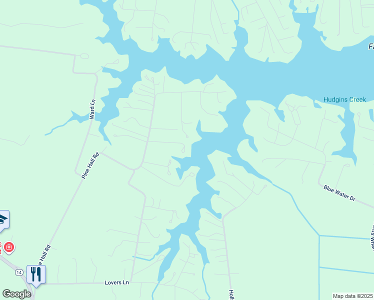 map of restaurants, bars, coffee shops, grocery stores, and more near 143 Paddle Wheel Drive in Mathews