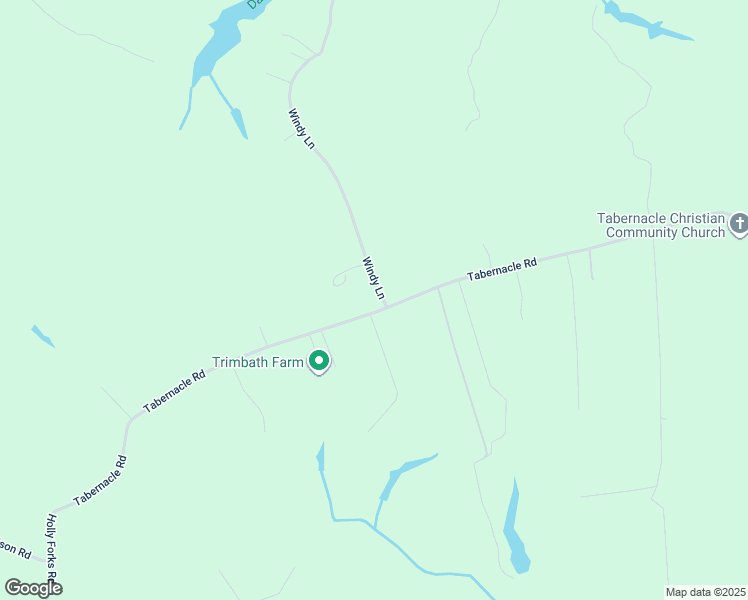 map of restaurants, bars, coffee shops, grocery stores, and more near 4310 Windy Lane in Barhamsville