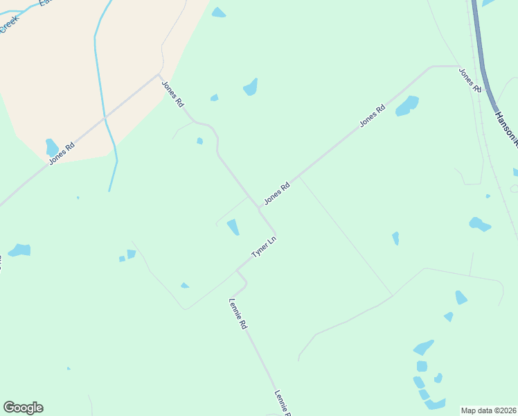 map of restaurants, bars, coffee shops, grocery stores, and more near 2 Tyner Lane in Hanson