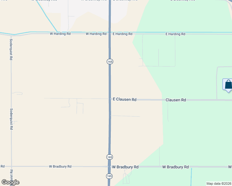map of restaurants, bars, coffee shops, grocery stores, and more near 209 East Clausen Road in Turlock
