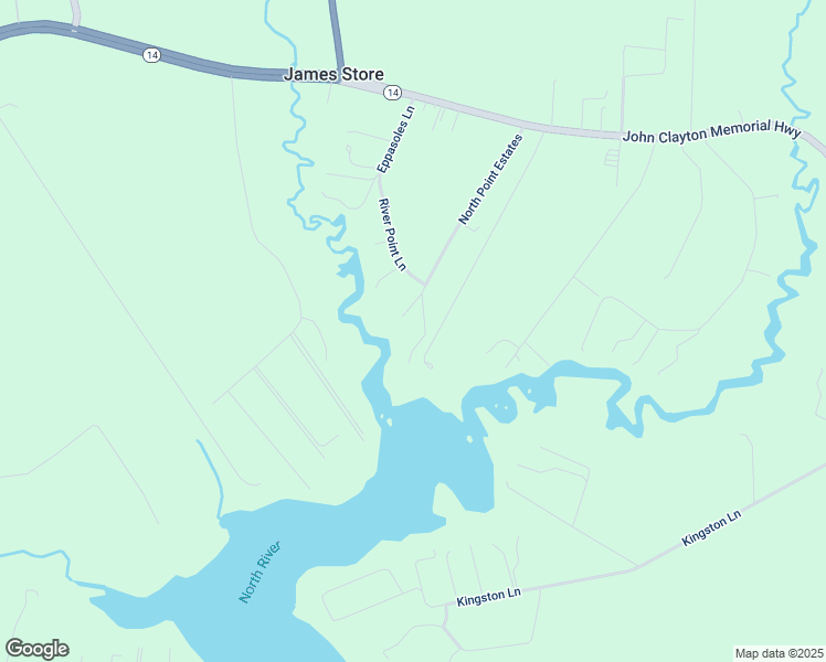 map of restaurants, bars, coffee shops, grocery stores, and more near 464 North Point Lane in North