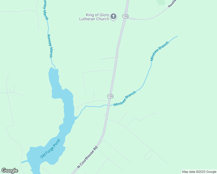 map of restaurants, bars, coffee shops, grocery stores, and more near 4300 North Courthouse Road in Providence Forge