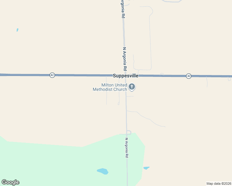 map of restaurants, bars, coffee shops, grocery stores, and more near 1371-1399 North Park Place Road in Milton